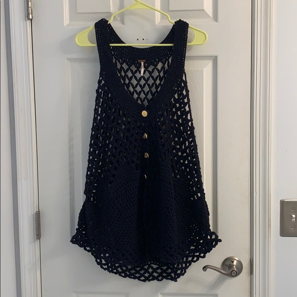 Free People sweater tank!